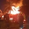 Diduga Gudang Tempat Penimbun Minyak Oplosan Di hantam  Sijago Merah 3 Orang jadi Korban.