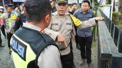 Kapolres Pematangsiantar Pastikan Keamanan Logistik Pemilu di PPK