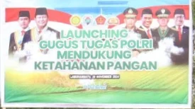 Polres Labuhanbatu Luncurkan Gugus Tugas Polri untuk Dukung Ketahanan Pangan