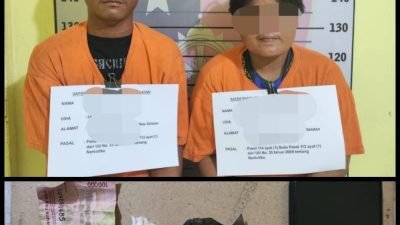 Polres Nias Selatan Amankan Dua Tersangka Penyalahgunaan Narkoba