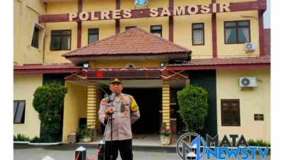 Polres Samosir Siaga 24 Jam Melayani Masyarakat dan Wisatawan Jelang Tahun Baru 2025