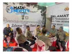 Kapolres Batu Bara Tinjau Kesiapan Pos Pam Ops Lilin Toba 2024