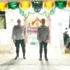 Pengamanan Perayaan Malam Natal di Wilayah Polsek Labuhan Ruku Berjalan Aman dan Lancar