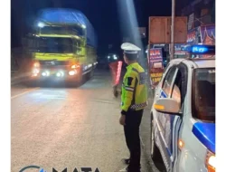 Polres Batu Bara Gelar Patroli Blue Light untuk Tingkatkan Keamanan Lalu Lintas