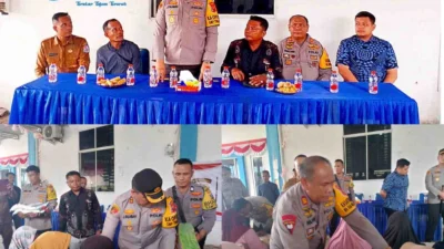 Kapolres Pelabuhan Belawan Salurkan Bantuan untuk Korban Banjir di Desa Kelambir V Kebun dan Kelambir V Kampung