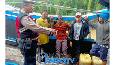 Polsek Medang Deras Gelar Kegiatan Cooling System Pasca Pemilu 2024