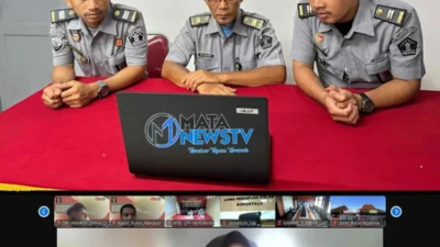 Lapas Kotapinang Gelar Rapat Virtual Bahas Pengadaan Pra DIPA 2025
