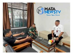 Bangun Sinergitas, Kalapas Kotapinang Terima Kunjungan Danramil Langga Payung