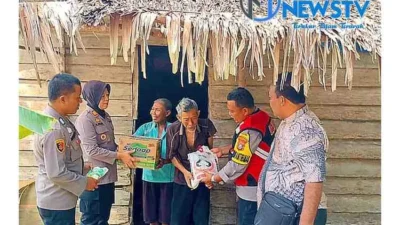 Jumat Berkah Polsek Silangkitang: Wujudkan Kepedulian Sosial Melalui Pembagian Bansos