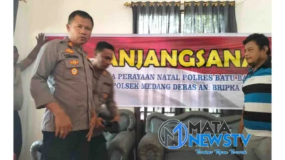 Polres Batu Bara Gelar Anjangsana Natal 2024 untuk Personel yang Sakit