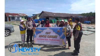 Polsek Medang Deras Gelar Program Jumat Curhat di Kelurahan Pagurawan