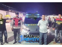 Polsek Labuhan Ruku Gelar Patroli Malam, Pastikan Situasi Aman dan Kondusif