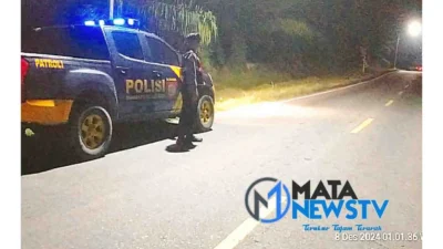Polres Batu Bara Laksanakan Patroli Blue Light untuk Jaga Keamanan Wilayah