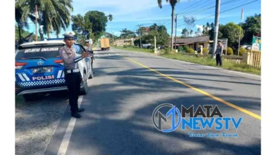 Satlantas Polres Simalungun Siaga Antisipasi Kemacetan dan Kontijensi Akhir Pekan