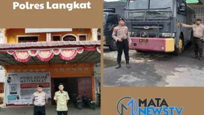 Polres Langkat Perketat Pengamanan Pasca Pilkada Serentak 2024