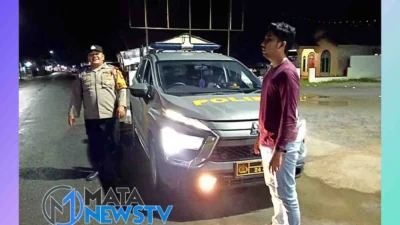 Polsek Lima Puluh Intensifkan Patroli Malam untuk Jaga Kamtibmas dan Cegah Kejahatan 3C