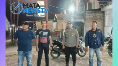 Polsek Medang Deras Gelar Patroli Malam untuk Cegah Kejahatan