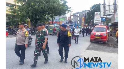 Polsek Perbaungan Gelar Patroli Gabungan Pasca Bentrok Ormas PP dan GRIB