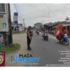 Personel Sat Samapta Polres Batu Bara Gelar Giat Strong Poin untuk Kelancaran Lalu Lintas