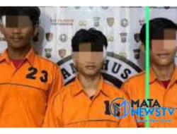 Tawuran Dibagan Deli Pakai Senjata tajam Sigap Sat Reskrim Polres Pelabuhan Belawan ringkus Tiga Pelaku  Remaja.