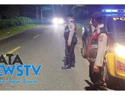 Personel Sat Samapta Polres Batu Bara Laksanakan Patroli Blue Light, Jaga Kamtibmas Kondusif