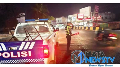 Satlantas Polres Labuhanbatu Selatan Gelar Blue Light Patrol: Lalu Lintas Lancar dan Aman