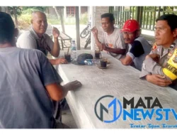 Bhabinkamtibmas Polsek Indrapura Laksanakan Kegiatan Sambang dan Sosialisasi Keamanan di Desa Tanjung Kubah