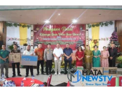 Polres Batubara Gelar Perayaan Natal Bersama di Gereja HKBP Lima Puluh