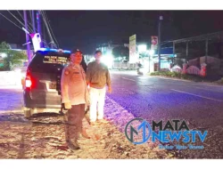 Polsek Indrapura Lakukan Patroli Malam untuk Antisipasi Balap Liar, Begal, dan Tawuran