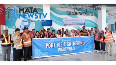 Pelindo Regional 1 Tingkatkan Sinergi dengan Media Lewat Kunjungan ke Terminal Teluk Nibung