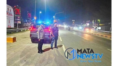 Personel Polsek Indrapura Gelar Patroli Dialogis, Cegah Geng Motor Secara Humanis
