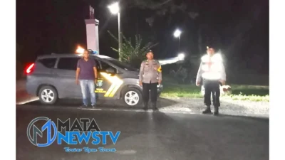 Polsek Lima Puluh Gelar Patroli Malam Jaga Kamtibmas di Wilayah Hukum