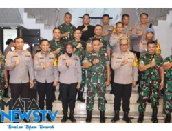 Kapolrestabes Medan Sambut Kunjungan Silaturahmi Pangdam I/BB