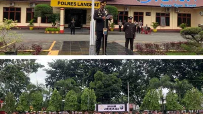 Kapolres Langkat Pimpin Upacara Hari Bela Negara ke-76: “Gelorakan Bela Negara untuk Indonesia Maju”