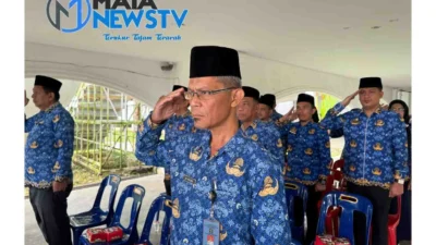 Lapas Kotapinang Hadiri Upacara Hari Bela Negara ke-76 di Labuhanbatu Selatan