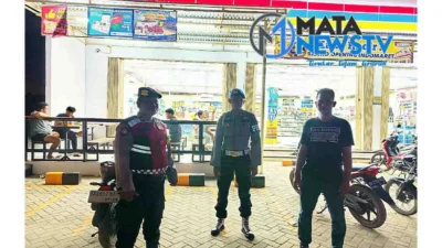 Polsek Medang Deras Gelar Patroli Malam Antisipasi Kejahatan dan Premanisme