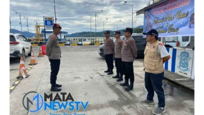 Hari Pertama Operasi Lilin Toba 2024, Polres Samosir Maksimalkan Keamanan Jalur Darat dan Danau Menuju Pulau Samosir