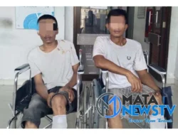 Polsek Medan Labuhan Lumpuhkan Dua Residivis Curanmor yang Melawan Saat Ditangkap