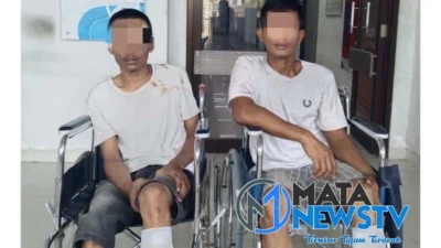 Polsek Medan Labuhan Lumpuhkan Dua Residivis Curanmor yang Melawan Saat Ditangkap
