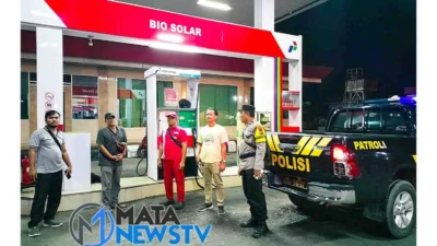 Polsek Torgamba Gelar Patroli KRYD, Antisipasi Geng Motor dan Kriminalitas di Malam Minggu