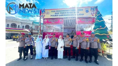 Pengecekan Pos Pengamanan II Torgamba Polres Labuhanbatu Selatan Berjalan Lancar