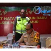 Kapolrestabes Medan Tinjau Pospam Nataru, Pastikan Kesiapan Personel