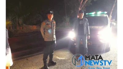 Personel Polsek Lima Puluh Gelar Patroli Malam Hari untuk Jaga Kamtibmas