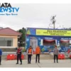 Pengaturan Arus Lalu Lintas di Pos Yan-2 Pintu Tol Lima Puluh Berjalan Lancar