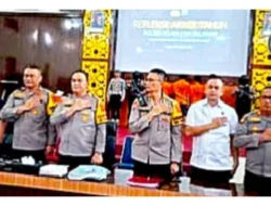 Polres Pelabuhan Belawan Gelar Refleksi Akhir Tahun 2024: Kasus Kriminal Menurun 11 Persen