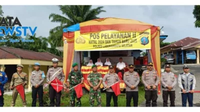 Polres Labuhanbatu Selatan Gelar Apel Pagi Pos Yan II untuk Pengamanan Natal 2024 dan Tahun Baru 2025