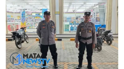 Polsek Medang Deras Gelar Patroli Malam Antisipasi Kejahatan di Wilayah Hukum