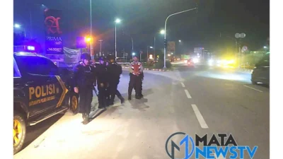 Polres Batubara Gelar Patroli Dialogis, Jaga Kondusivitas Malam Hari