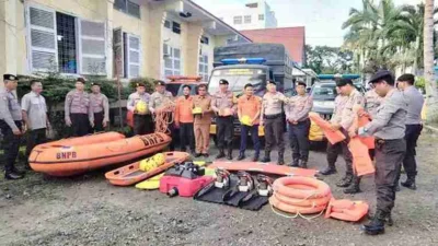 Sat Samapta Polres Pematangsiantar Laksanakan Apel kesiapan Personil dan Peralatan SAR Terbatas