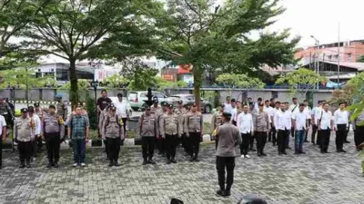 Polres Pematangsiantar Kerahkan 156 Personel untuk Pengamanan Rapat Pleno Terbuka Pilkada 2024